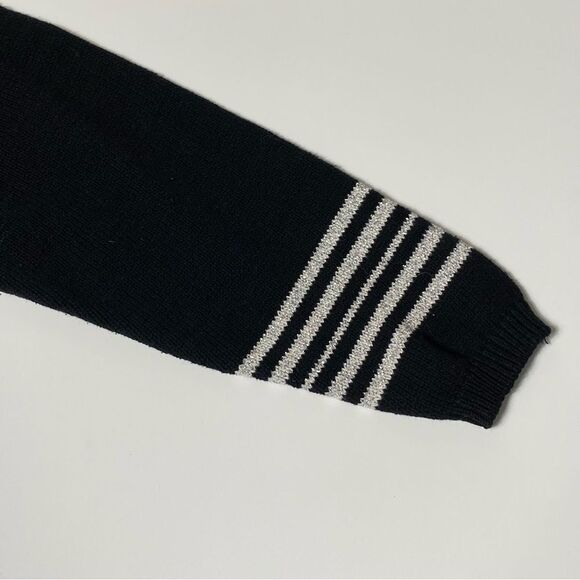 Vintage Lizwear Geometric Patchwork Cotton Knit Sweater Women's Size MP - Picture 8 of 16